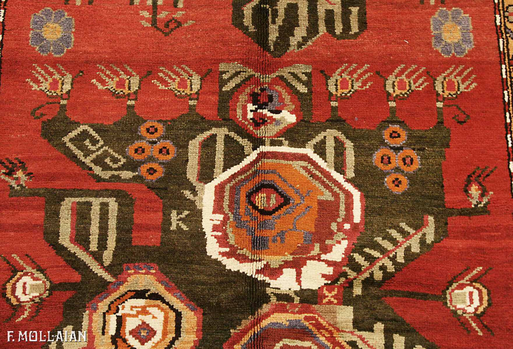 Teppich Kaukasischer Semi-Antiker Karabakh (Qarabağ) n°:49796921